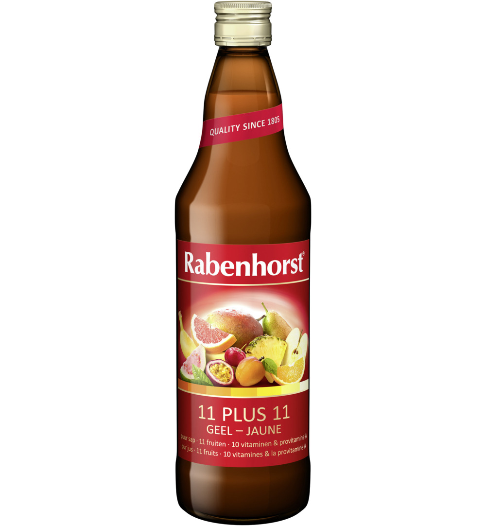 Rabenhorst Multi vruchtensap 11 + 11 bio (750 ml)