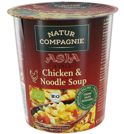 Natur Compagnie Cupnoodles Kip Bio (55 gr)
