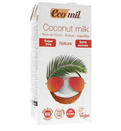 Ecomil Kokosmelk Naturel Bio (1000 ml)