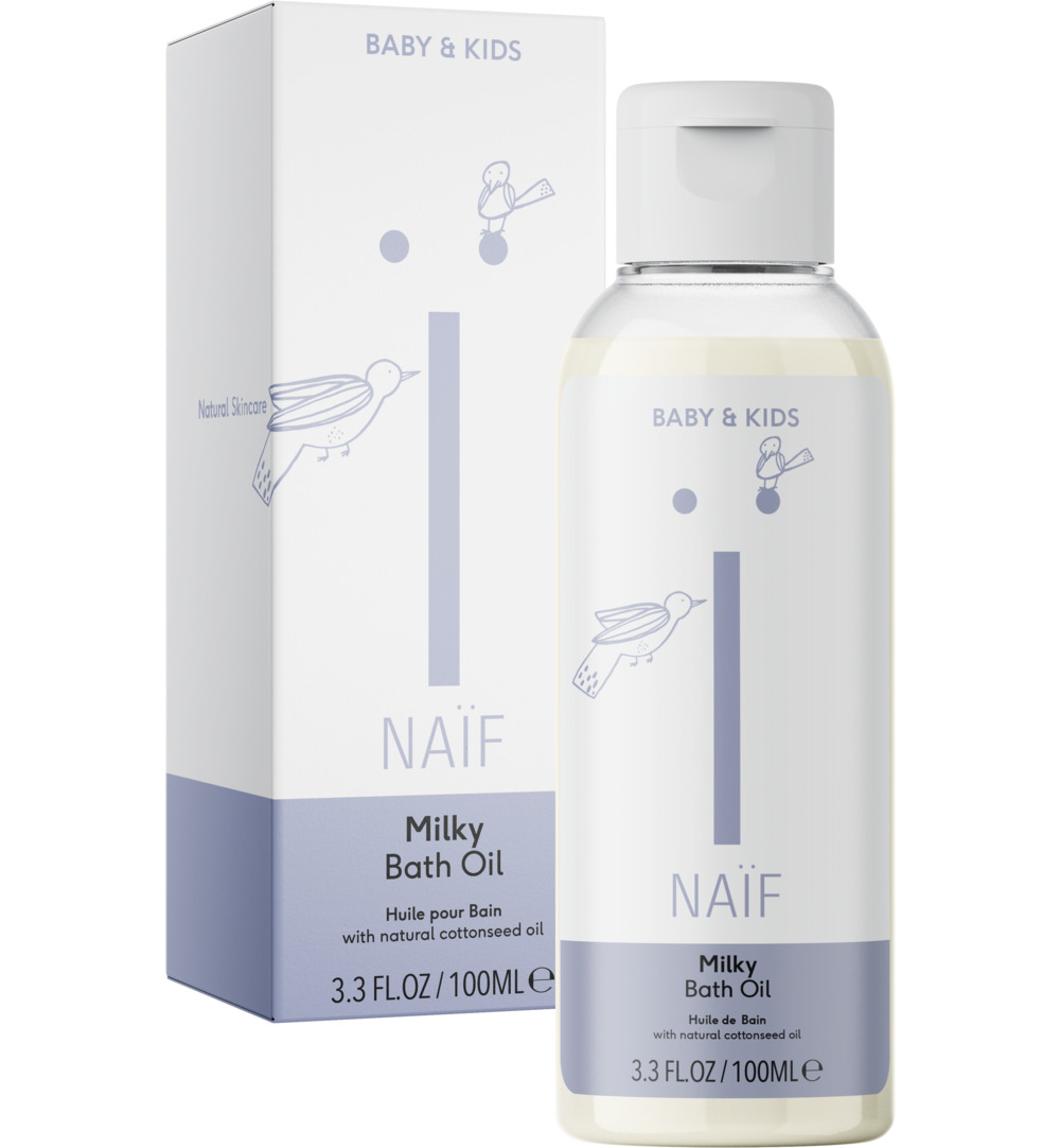 Naïf Baby milky bath oil (100 ml)