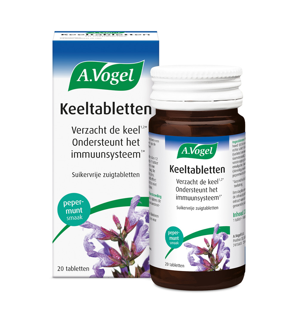 A.Vogel Keel (20 tabletten)