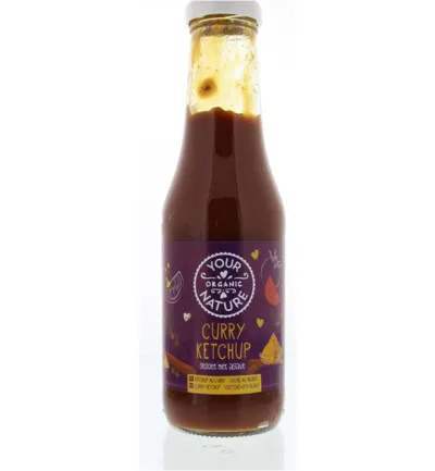 Your Organic Nature Curry Ketchup Bio (500 gr)