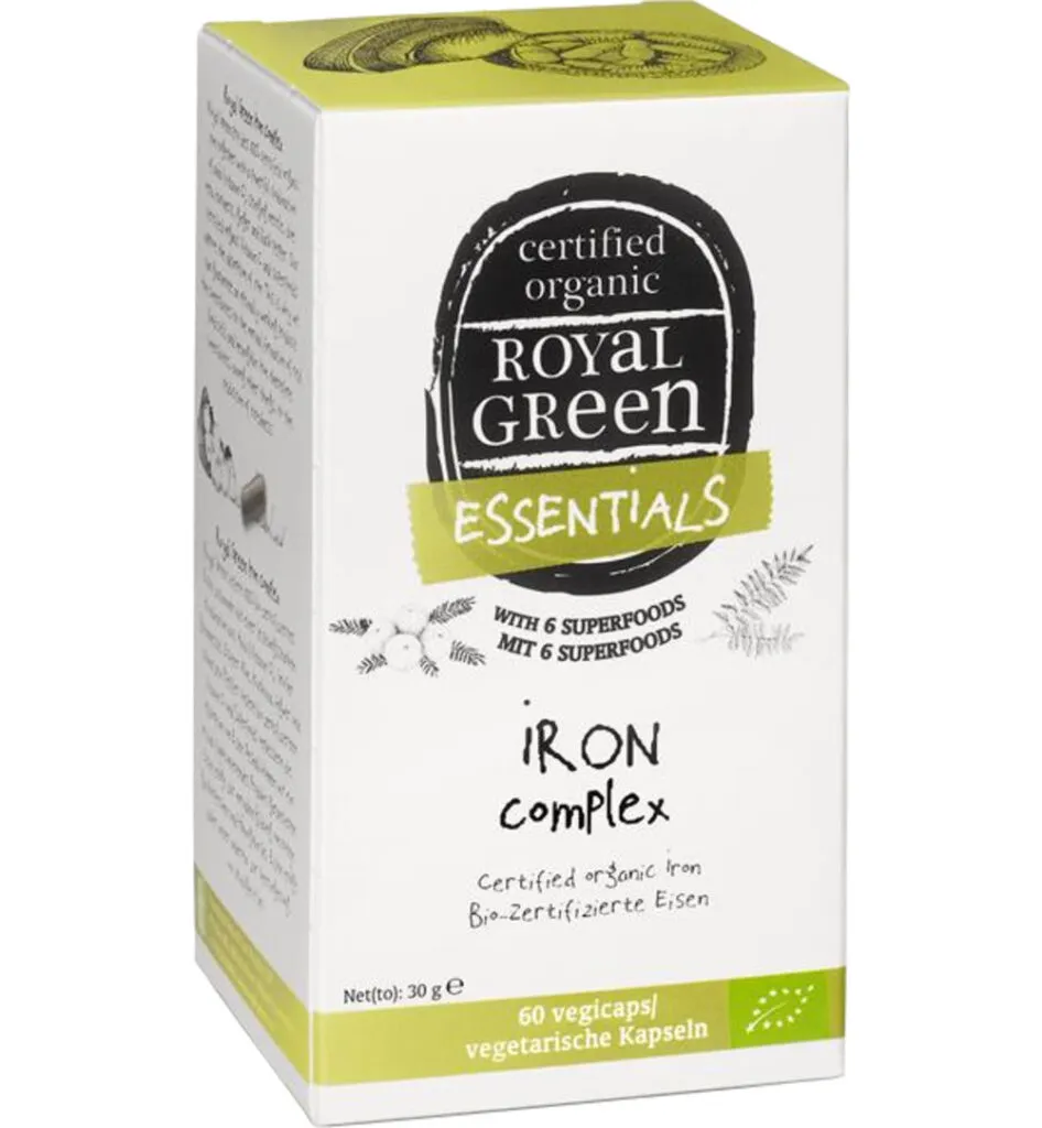 Royalgreen Iron complex (60 vega capsules)