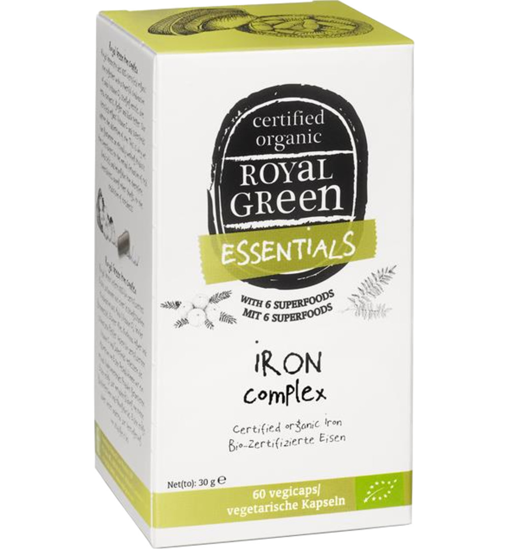Royalgreen Iron complex (60 vega capsules)