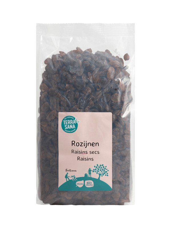 Terrasana Raw Rozijnen Sultanas Bio (1000 gr)