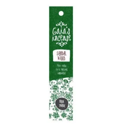 Gaia'S Incense Wierook Gaia Sandelwood # (1 stuk)