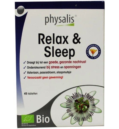 Physalis Relax & sleep bio (45 tabletten)