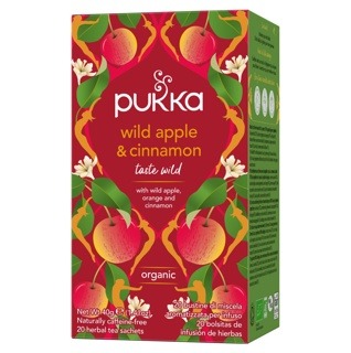 Pukka Organic Teas Wild Apple & Cinnamon Bio (20 zakjes)