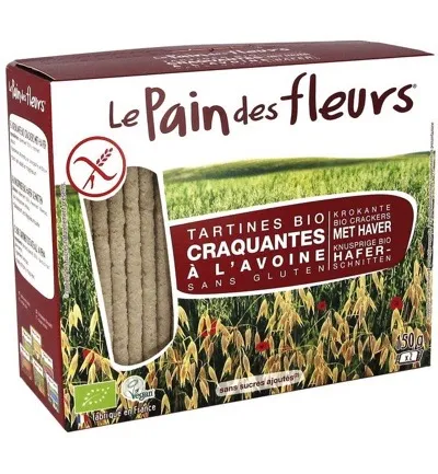 Le Pain Des Fleurs Haver Crackers Bio (150 gr)