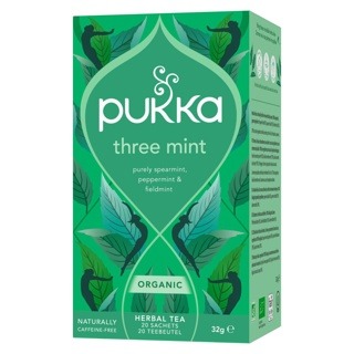 Pukka Organic Teas Three Mint Bio (20 zakjes)