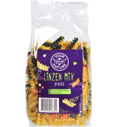 Your Organic Nature Linzen Mix Pasta (225 gr)