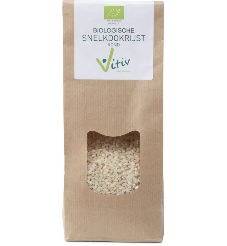 Vitiv Snelkookrijst bio (500 gr)