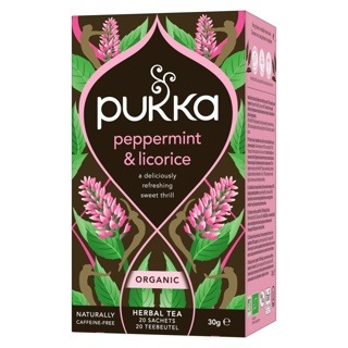 Pukka Organic Teas Peppermint & Licorice Herb Bio (20 zakjes)