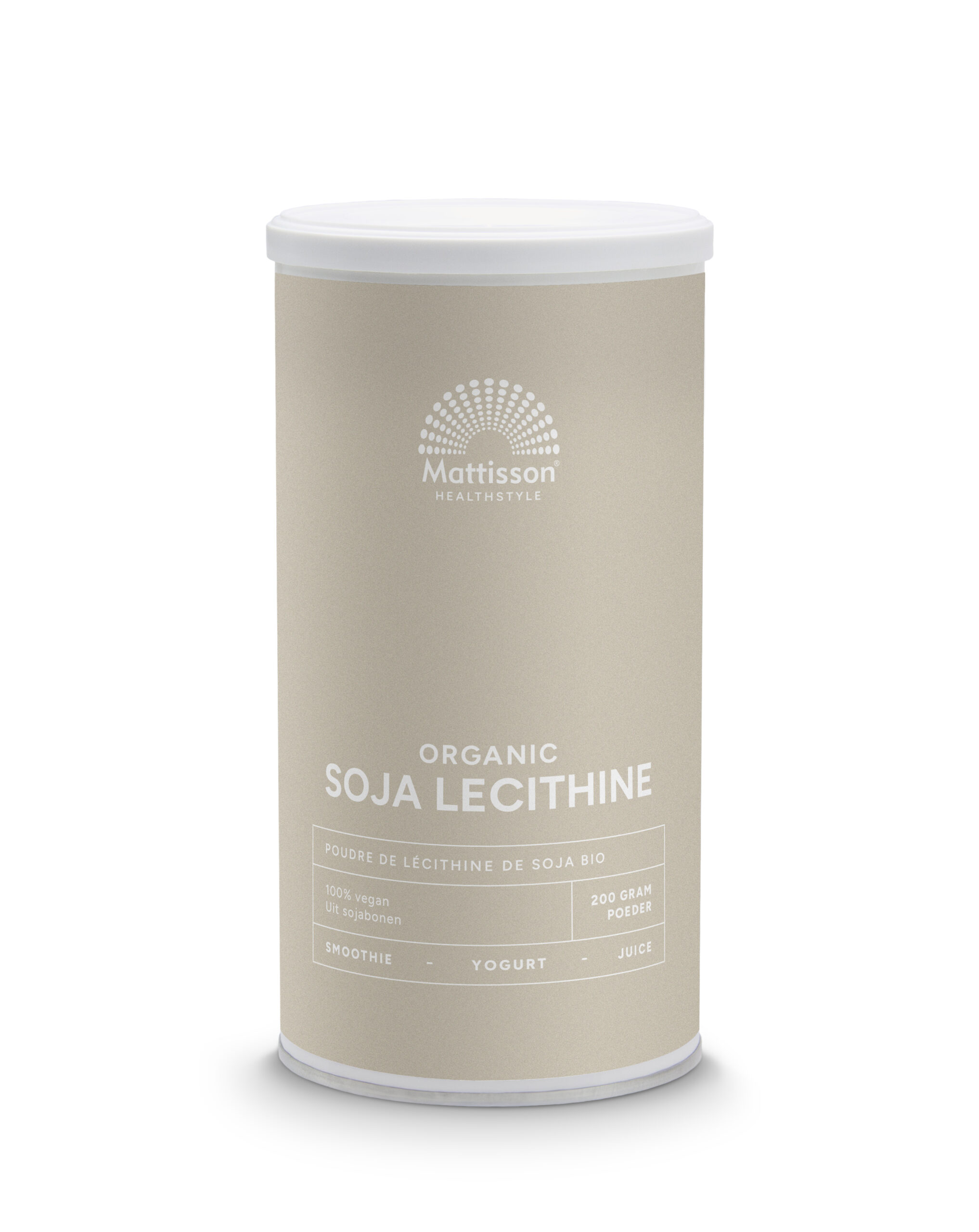 Mattisson Soja Lecithine Poeder Bio (200 gr)