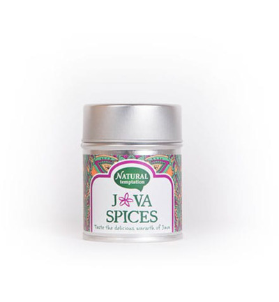 Natural Temptation Java spices blikje natural spices bio (55 gr)