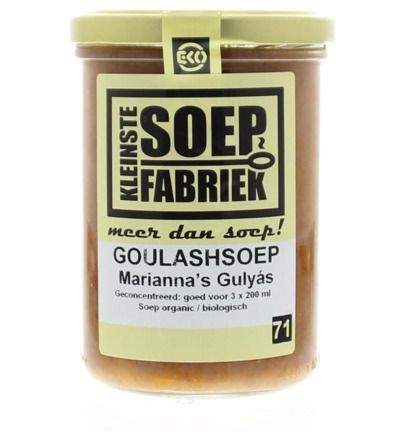 Kleinstesoepfabriek Goulash Soep Bio (400 ml)
