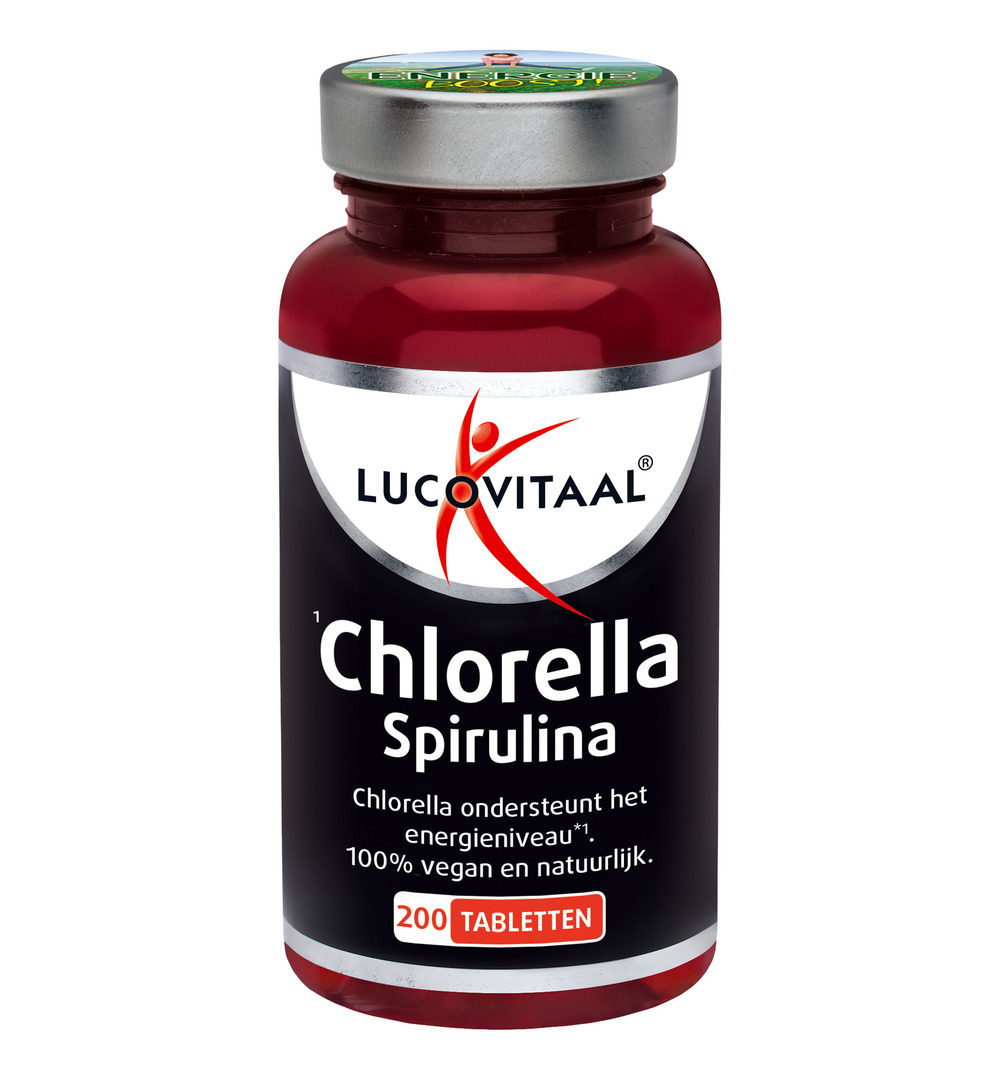 Lucovitaal Chlorella Spirulina (200 tabletten)