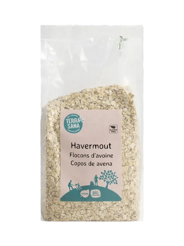 Terrasana Havermout Glutenvrij Bio (450 gr)