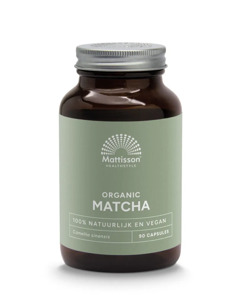 Mattisson Matcha 500Mg Camillia Sinensis Bio (90 vega capsules)