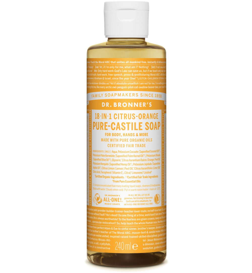 Dr. Bronner's Liquid soap citrus (240 ml)