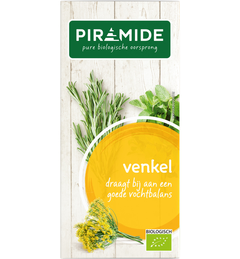 Piramide Venkel Thee Eko Bio (20 stuks)