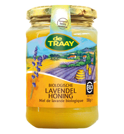 De Traay Lavendelhoning Bio (350 gr)