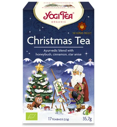 Yogi Tea Christmas tea builtje bio (17 stuks)