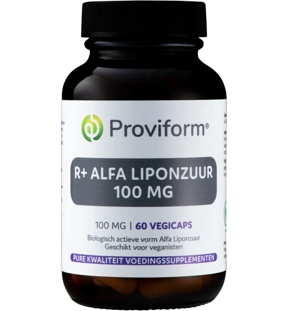 Proviform R+ Alfa Liponzuur 100 Mg (60 vega capsules)