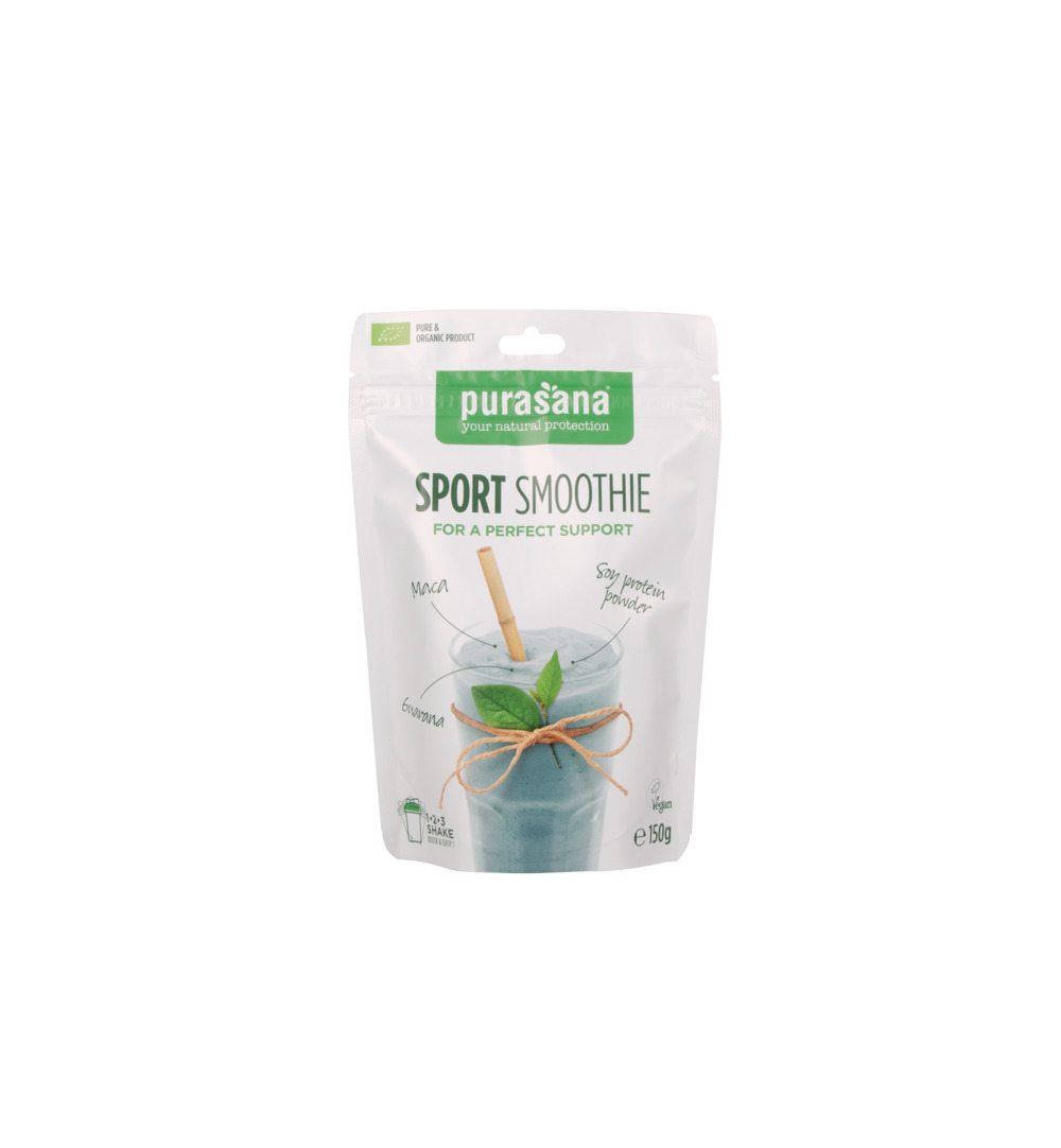 Purasana Sport Smoothie Shake Vegan Bio (150 gr)
