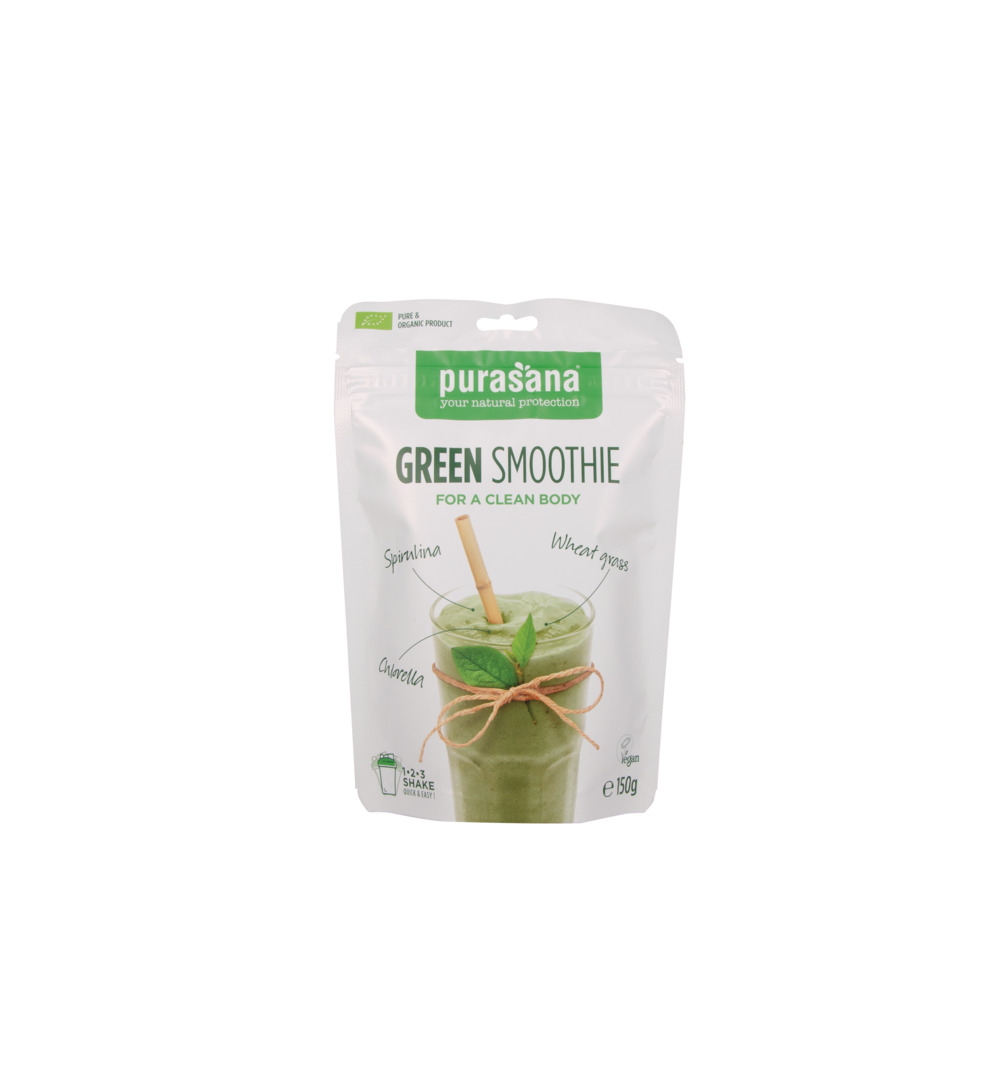 Purasanagreen Smoothie Shake Vegan Bio (150 gr)