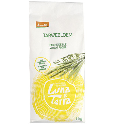 Luna E Terra Tarwebloem Demeter Bio (1000 gr)
