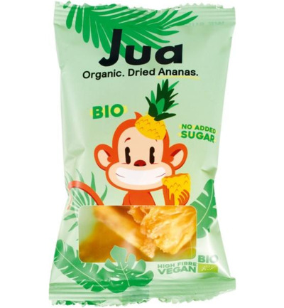 Jua Gedroogde Ananas Bio (25 gr)