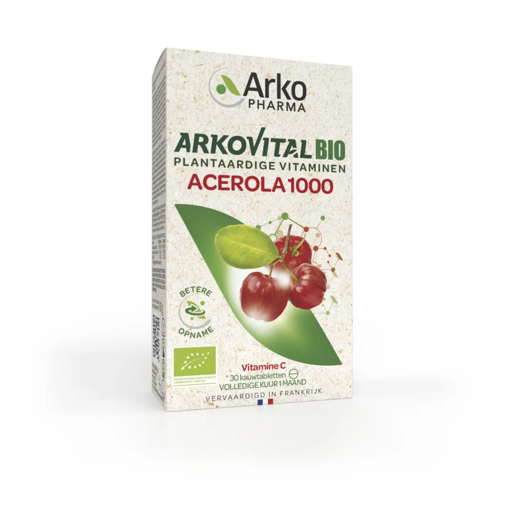 Arkopharma Acerola 1000 Bio (30 kauwtabletten)