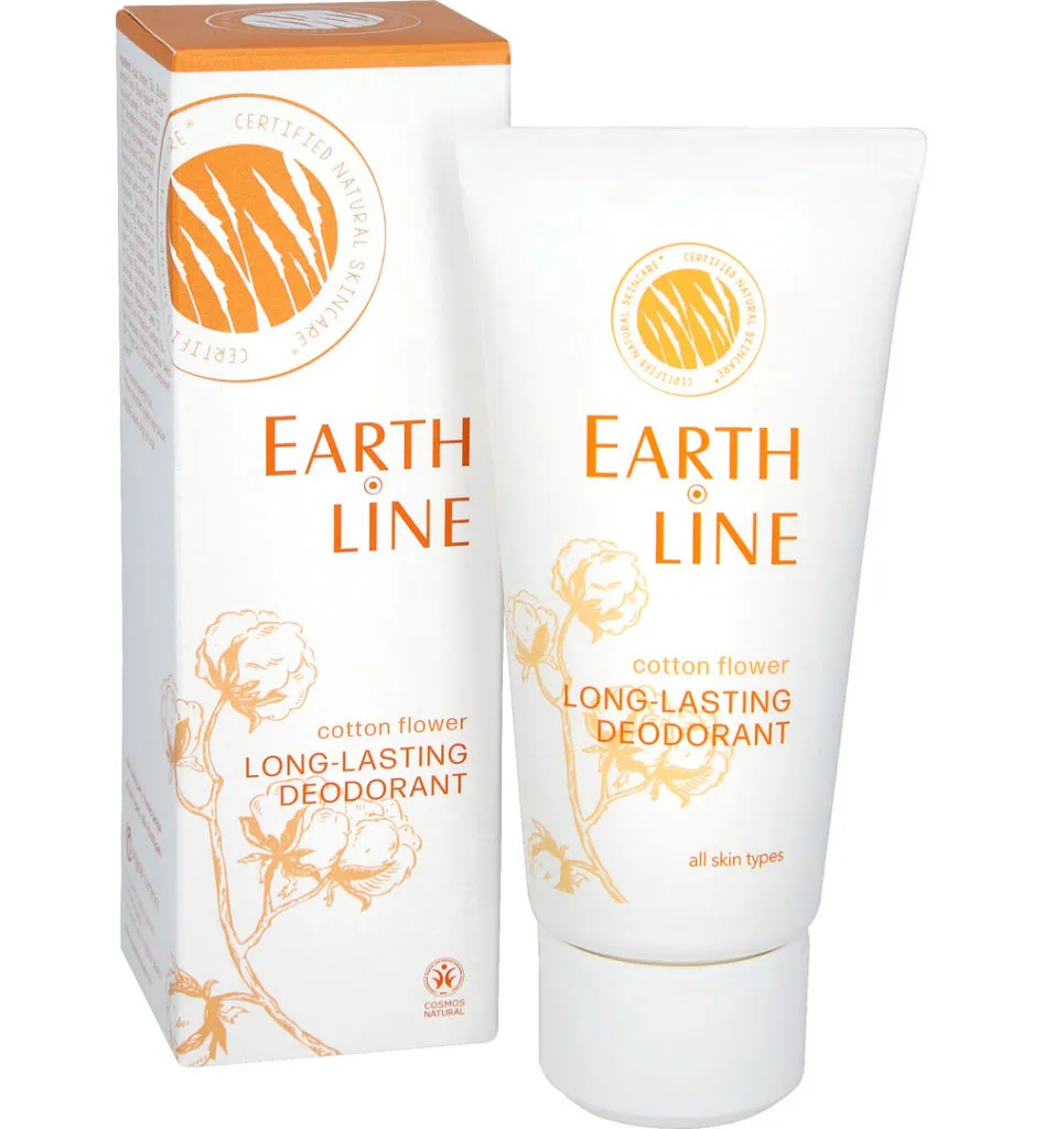 Earth-Line Long lasting deodorant cotton flower (50 ml)