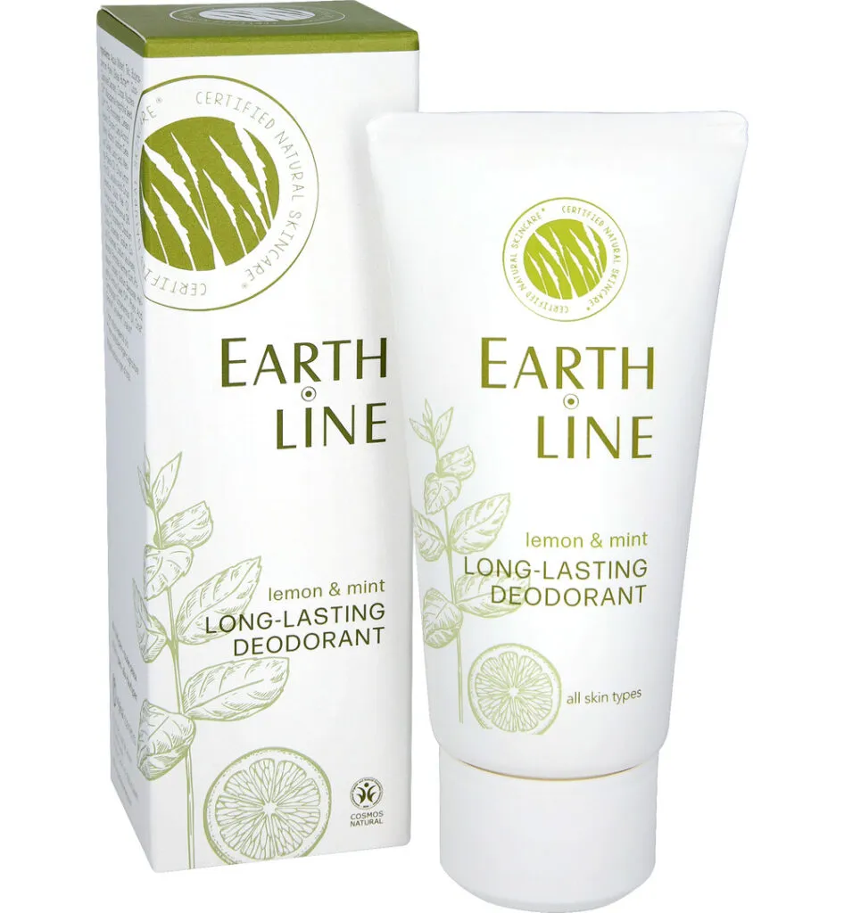 Earth-Line Long lasting deodorant lemon & mint (50 ml)