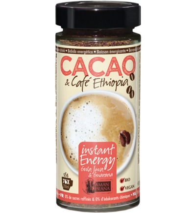 Amanprana Cacao & Ethiopia cafe bio (230 gr)