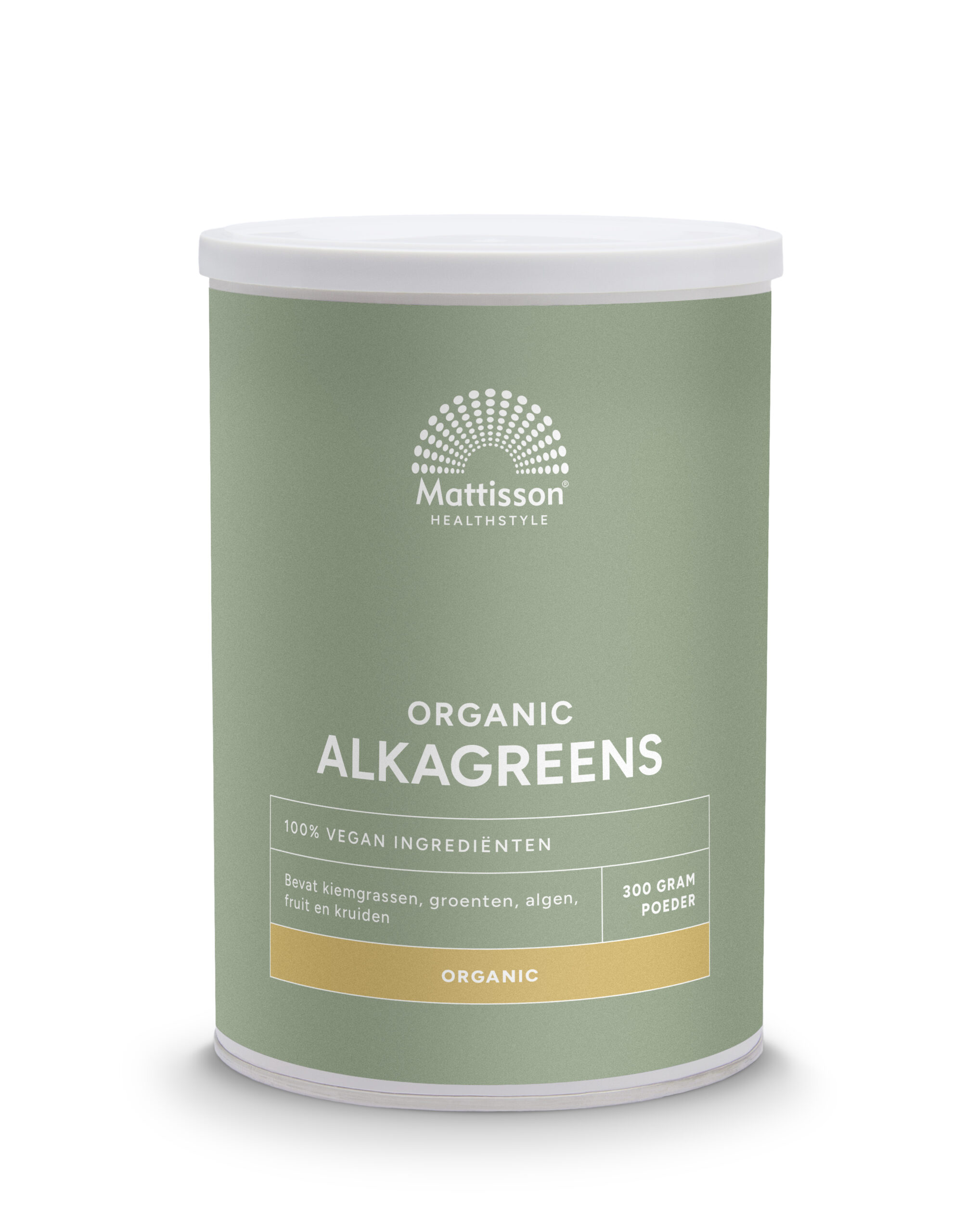 Mattisson Organic Alkagreens Poeder Bio (300 gr)