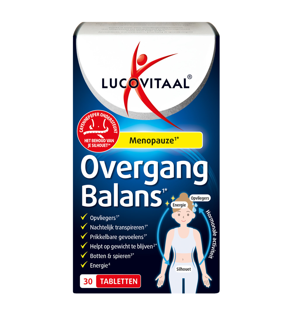 Lucovitaal Overgang Balans (30 tabletten)