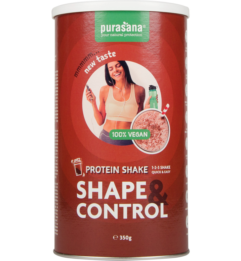 Purasana Shape & Control Proteine Shake Chocolate Vegan (350 gr)