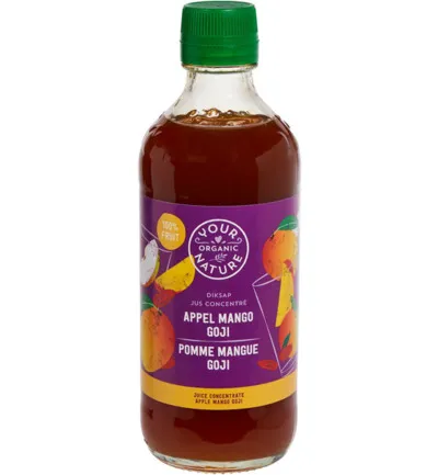 Your Organic Nature Diksap appel mango goji bio (400 ml)