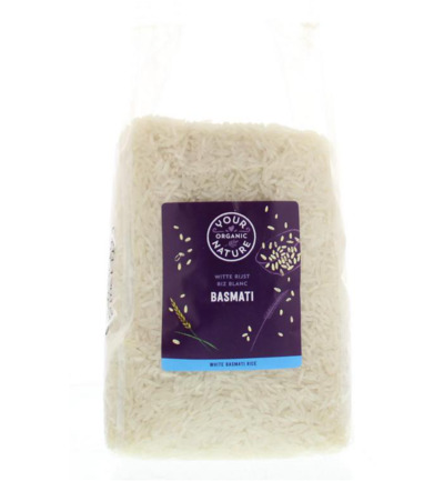 Your Organic Nature Basmati rijst wit bio (800 gr)