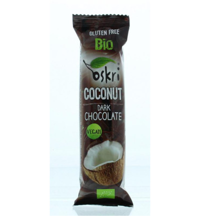 Oskri Donkere Chocolade Reep Bio (53 gr)