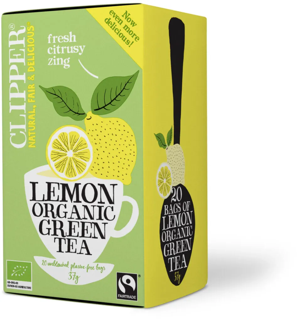 Clippergreen tea lemon bio (20 stuks)
