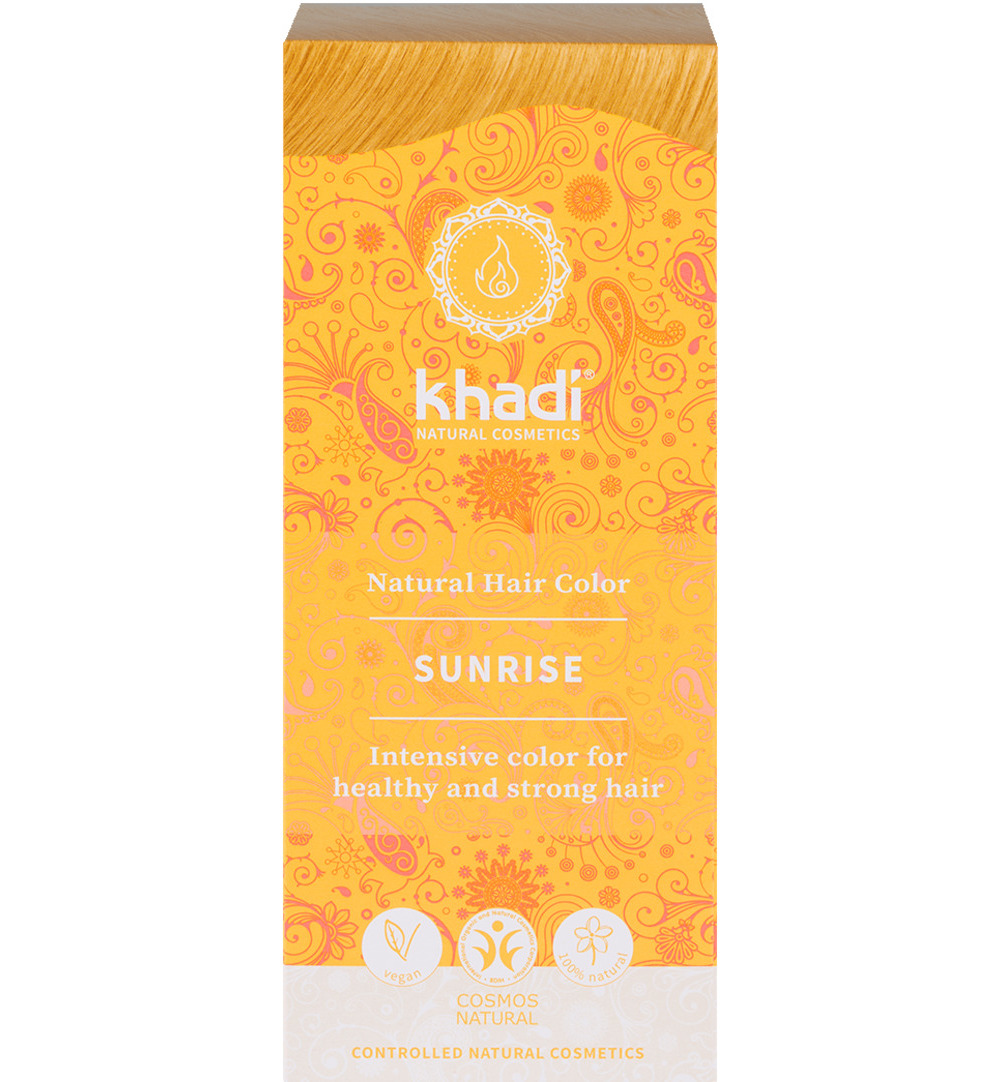 Khadi Haarkleur sunrise (100 gr)
