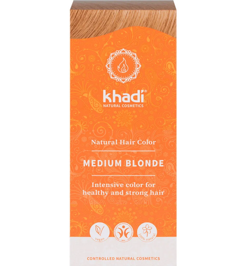 Khadi Haarkleur medium blond (100 gr)