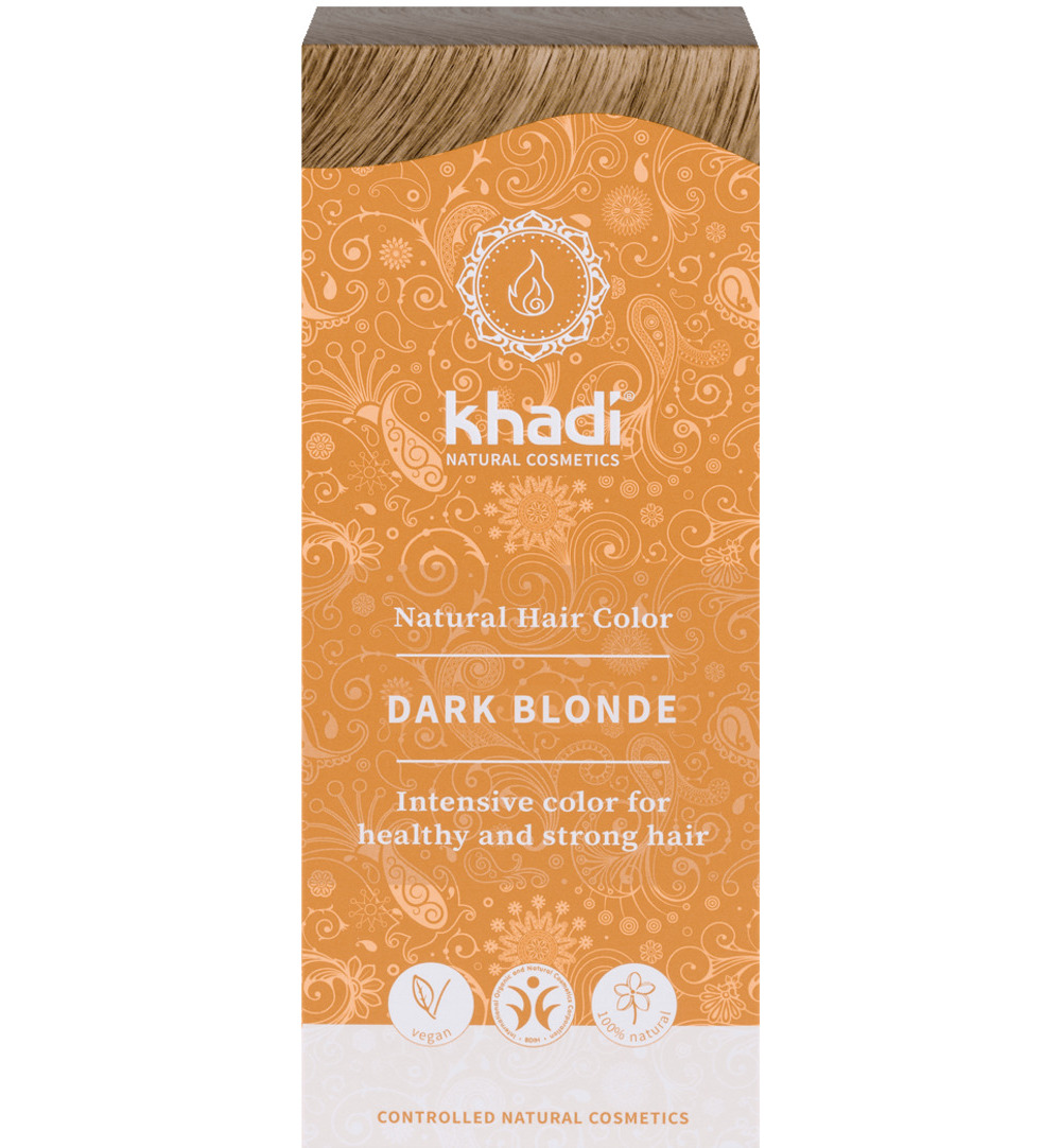 Khadi Haarkleur dark blond (100 gr)