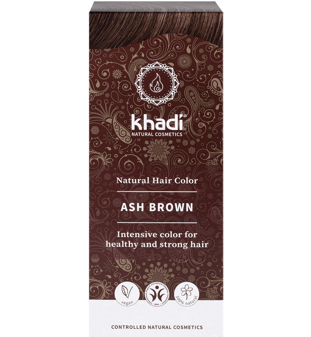 Khadi Haarkleur ash brown (100 gr)