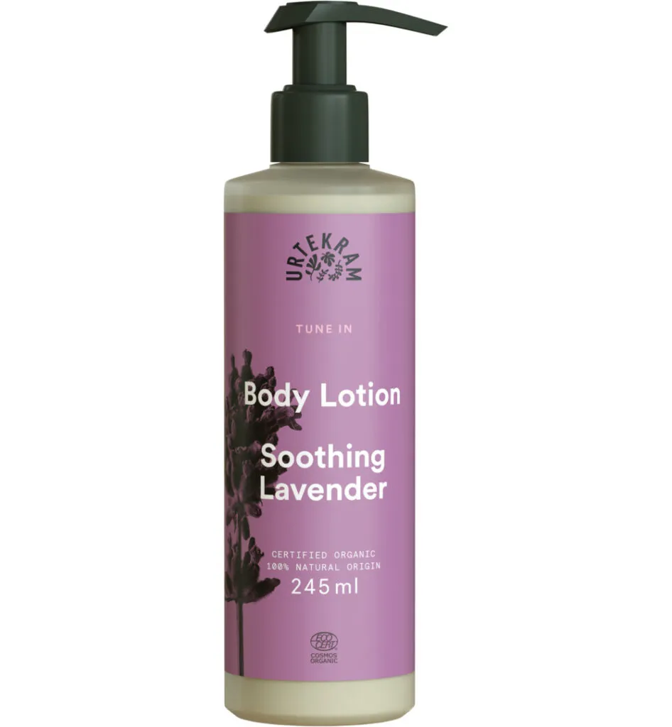 Urtekram Tune in soothing lavender bodylotion (245 ml)