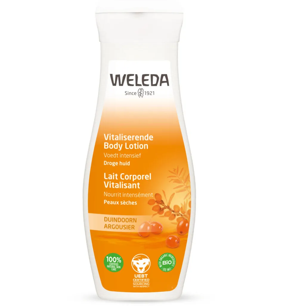 WELEDA Duindoorn vitaliserende bodylotion (200 ml)
