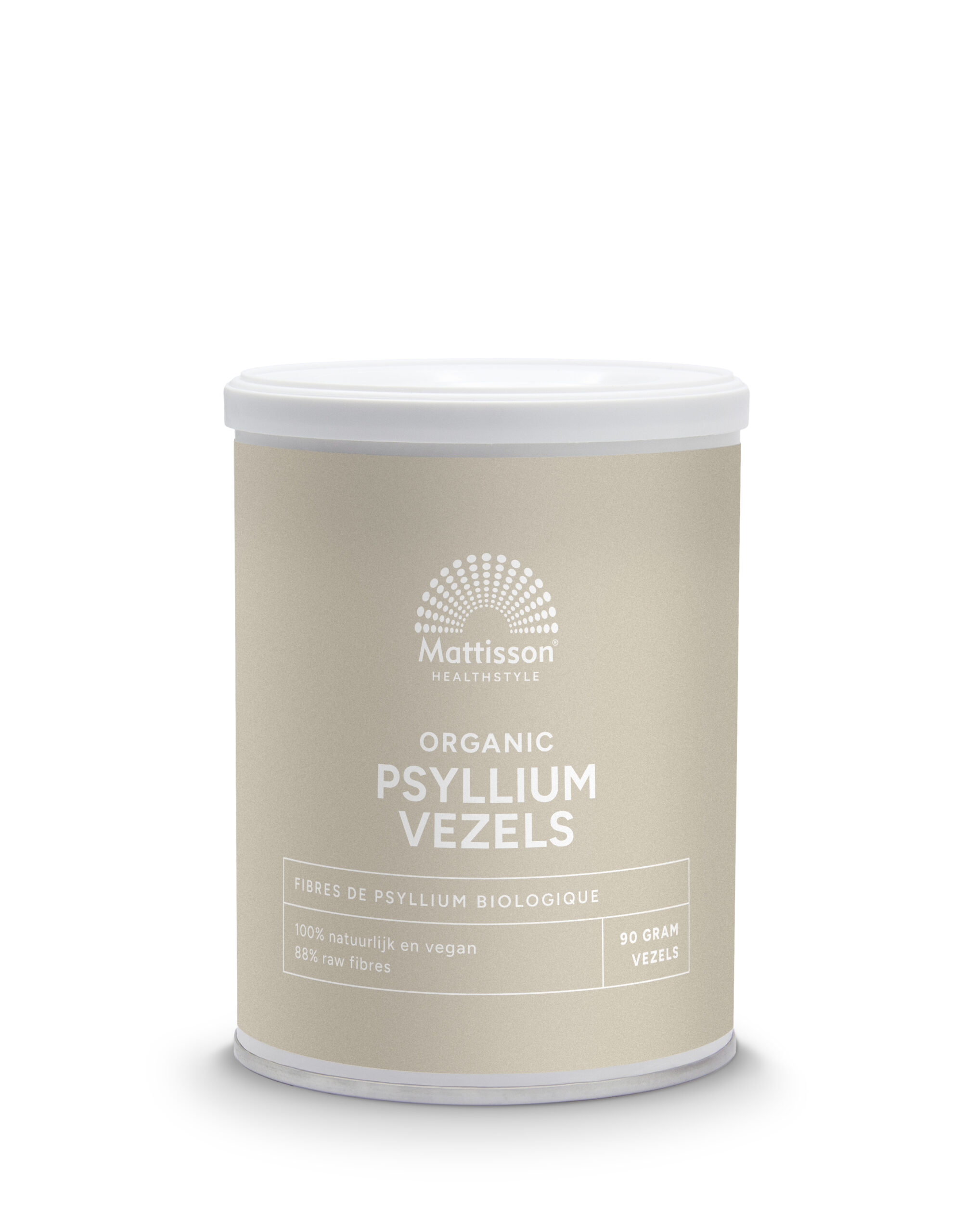 Mattisson Psyllium Vezels Biologisch Bio (90 gr)